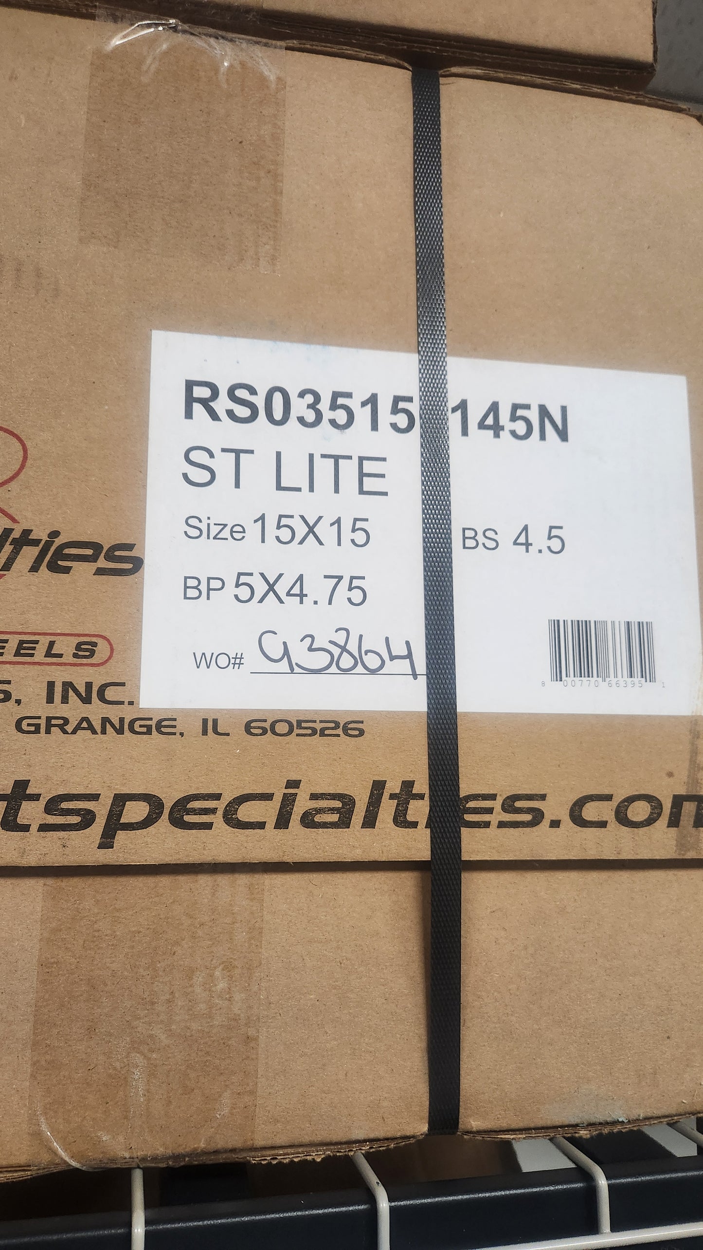 *NEW*Billet Specialties Street Lites- 15x15 5x4.75BP, 4.5 BS