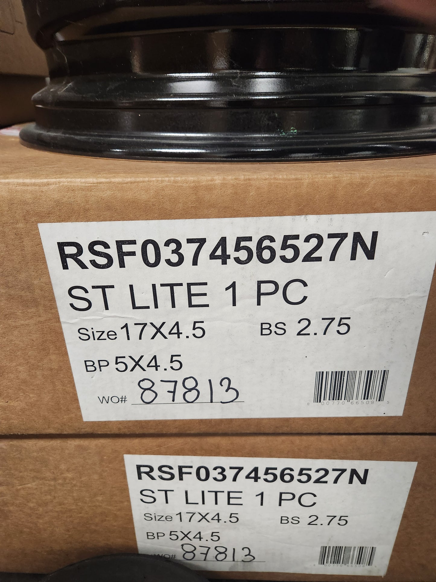 Billet Specialties Street Lite Polished 17x4.5", 5x4.50" BC, 2.75" BS