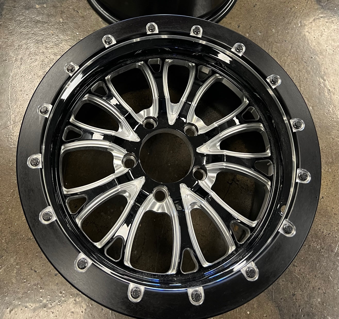 15" Single SLICK RICK Beadlock CONVERSION 16 & 24 Bolt