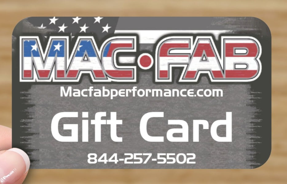 Mac Fab Performance Gift Card